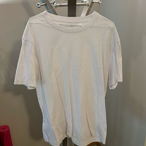All saints men’s white light T-shirt, large
